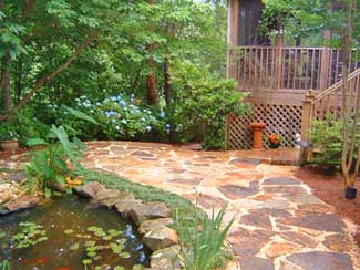 shady patio